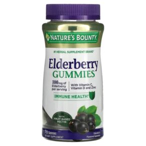 Nature's Bounty Elderberry 50 mg 70 viên 074312005619