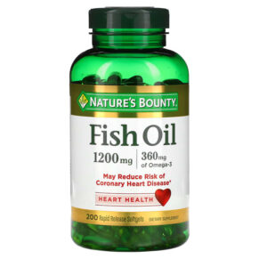 Nature's Bounty Fish Oil 1.200 mg 200 viên 074312131028