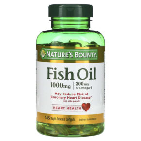 Nature's Bounty Fish Oil 1.000 mg 145 viên 074312038228