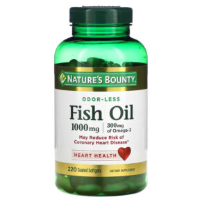 Nature's Bounty Fish Oil 1.000 mg 220 viên 074312039256