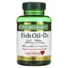 Nature's Bounty Fish Oil + D3 90 Rapid Release Softgels 5 Nature's Bounty Fish Oil + D3 90 viên 074312194054