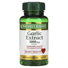Nature's Bounty Garlic Extract 1.000 mg 100 viên 074312123269