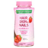 Nature's Bounty Hair Skin & Nails + Biotin Strawberry 1.250 mcg 140 viên 074312801525