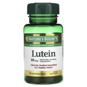 Nature's Bounty Lutein 40 mg 30 viên 074312442506