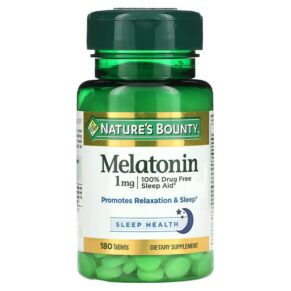 Nature's Bounty Melatonin 1 mg 180 viên 074312028328