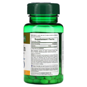 Nature's Bounty Melatonin 5 mg 90 Rapid Release Softgels 074312157455