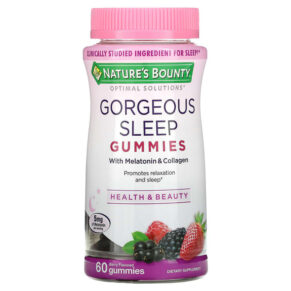 Nature's Bounty Optimal Solutions Gorgeous Sleep Berry 60 viên 074312004896