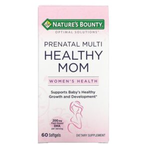 Nature's Bounty Optimal Solutions Healthy Mom Prenatal Multi 60 viên 074312648212