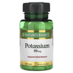 Nature's Bounty Potassium 99 mg 100 viên 074312011108