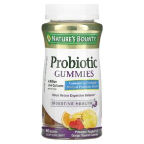 Nature's Bounty Probiotic Pineapple Raspberry & Orange 4 Billion 60 viên 074312729003