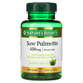 Nature's Bounty Saw Palmetto 450 mg 100 viên 074312441912
