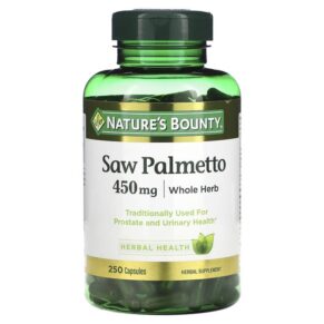 Nature's Bounty Saw Palmetto 450 mg 250 viên 074312446481
