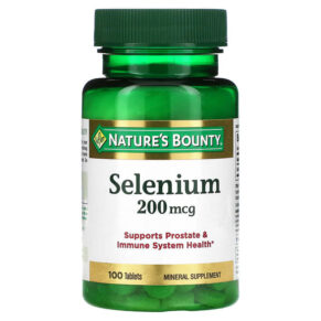 Nature's Bounty Selenium 200 mcg 100 viên 074312032011