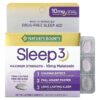 Nature's Bounty Sleep 3 Maximum Strength Drug-Free Sleep Aid 60 Tri-Layered Tablets 5 Nature's Bounty Sleep 3 Maximum Strength Drug-Free Sleep Aid 60 Tri-Layered viên 074312005268