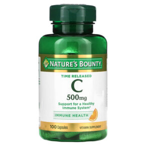 Nature's Bounty Time Released Vitamin C 500 mg 100 viên 074312047503