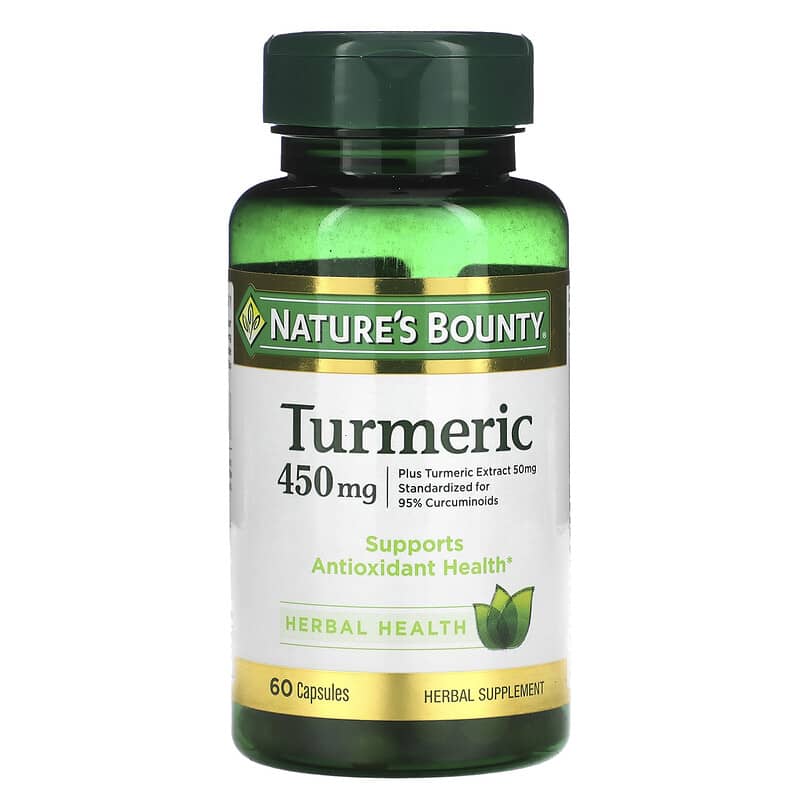 Nature's Bounty Turmeric 450 mg 60 Capsules 1 Nature's Bounty Turmeric 450 mg 60 viên 074312154171