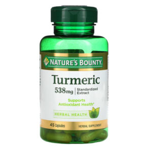 Nature's Bounty Turmeric Standardized Extract 538 mg 45 viên 074312552731
