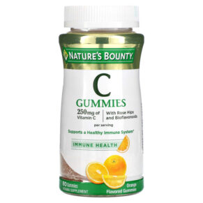 Nature's Bounty Vitamin C Orange Flavored 125 mg 80 viên 074312764868