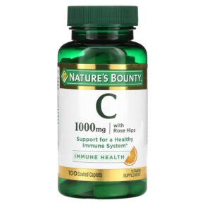 Nature's Bounty Vitamin C + Rose Hips 1.000 mg 100 viên 074312006906