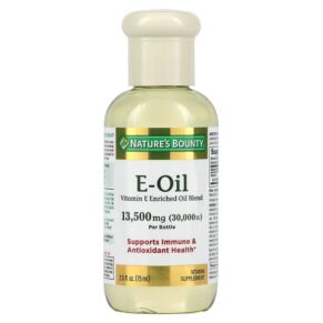 Nature's Bounty Vitamin E-Oil 13.500 mg (30.000 IU) 2.5 fl oz (75 ml) 074312008108