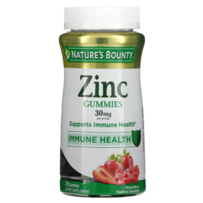 Nature's Bounty Zinc Mixed Berry 30 mg 70 viên 074312008221