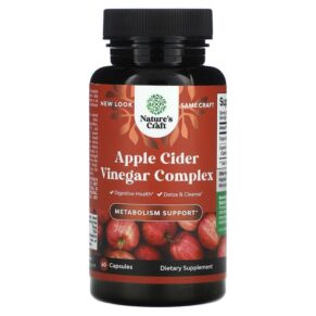 Natures Craft Apple Cider Vinegar Complex 60 viên 806808278890