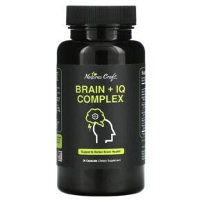 Natures Craft Brain + IQ Complex 30 viên 850019770193