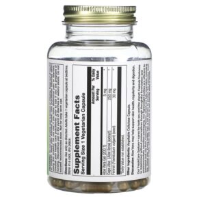 Nature's Herbs Aloe Vera Inner Leaf 100 Vegetarian Capsules 041954179725