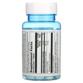 Nature's Life Betaine HCL 350 mg 100 Tablets 040647001176