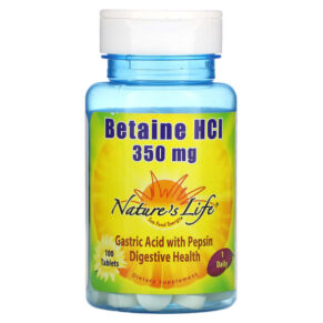 Nature's Life Betaine HCL 350 mg 100 viên 040647001176