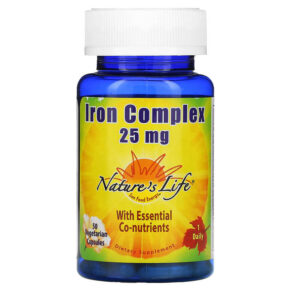 Nature's Life Iron Complex 25 mg 50 viên 040647002265