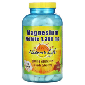 Nature's Life Magnesium Malate 1.300 mg 250 viên 040647006874