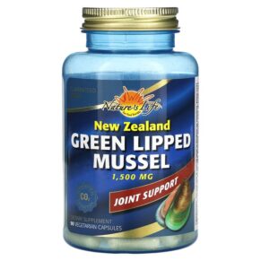 Nature's Life New Zealand Green Lipped Mussel 500 mg 90 viên 010043941888