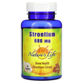 Nature's Life Strontium 340 mg 60 viên 040647914179