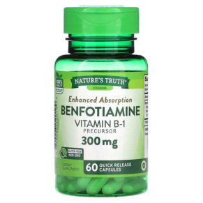 Nature's Truth Benfotiamine 300 mg 60 Quick Release viên 840093120199