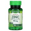 Nature's Truth Chelated Zinc 50 mg 100 viên 840093101532