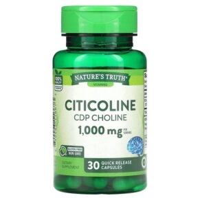 Nature's Truth Citicoline CDP Choline 1.000 mg 30 Quick Release viên 840093116673
