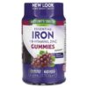 Nature's Truth Essential Iron + B-Vitamins Zinc Natural Grape 60 viên 840093116611