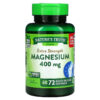 Nature's Truth Extra Strength Magnesium 400 mg 72 Quick Release Softgels 4 Nature's Truth Extra Strength Magnesium 400 mg 72 Quick Release viên 840093110985