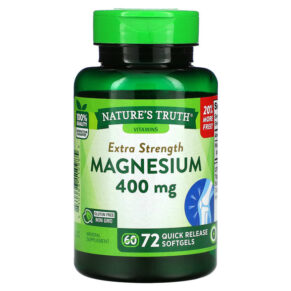 Nature's Truth Extra Strength Magnesium 400 mg 72 Quick Release viên 840093110985
