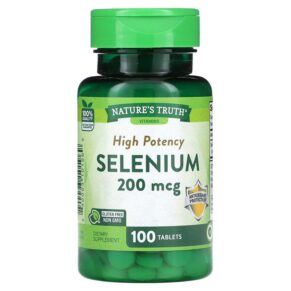 Nature's Truth High Potency Selenium 200 mcg 100 viên 840093101969