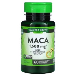 Nature's Truth Maca 1.600 mg 60 Quick Release viên 840093105295