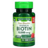 Nature's Truth Maximum Biotin Natural Berry 10.000 mcg 120 Fast Dissolve viên 840093101679