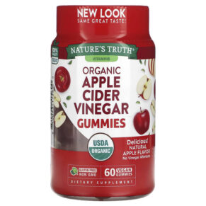 Nature's Truth Organic Apple Cider Vinegar Natural Apple 60 viên 840093115690