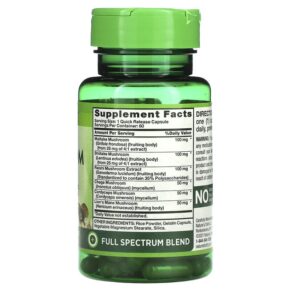 Nature's Truth Super 6 Mushroom Complex 60 Quick Release Capsules 840093112248