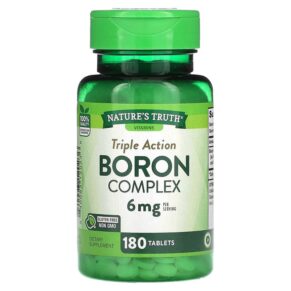 Nature's Truth Triple Action Boron Complex 3 mg 180 viên 840093120236