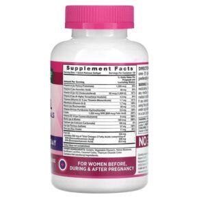 Nature's Truth Ultra Prenatal Vitamins & Minerals + DHA 120 Quick Release Softgels 840093115454