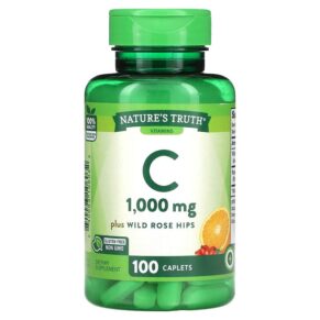 Nature's Truth Vitamin C Plus Wild Rose Hips 1.000 mg 100 viên 840093106032