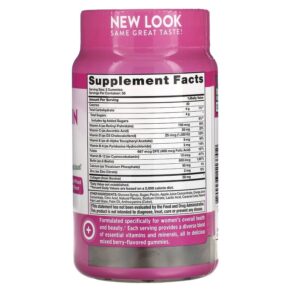 Nature's Truth Women's Multivitmain + Collagen Natural Mixed Berry 70 Gummies 840093113702