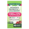 Nature's Truth Women's Probiotic + Cranberry 40 viên 840093112125